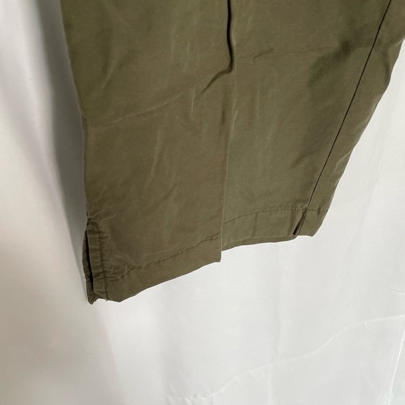 Columbia/ Women's Olive Green Drawstring Capris Crop Pants - Picture 6 of 13